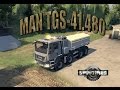 MAN TGS 41.480 para Spintires 2014 vídeo 1