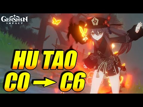 HU TAO C0 TO C6 MAKES HER BUILD DIFFERENT - GENSHIN IMPACT