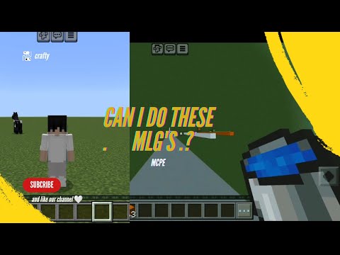 Ultimate MLG Stunts in Minecraft PE