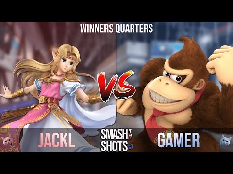 SnS # 07 | JackL (Zelda) vs Gamer (Donkey Kong) | Winners Quarters | SSBU Ultimate Tournament
