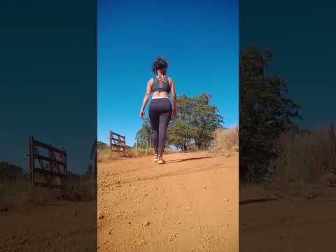 Caminhada sertaneja Comunidade Santa Rita município Vianópolis Goiás Brasil