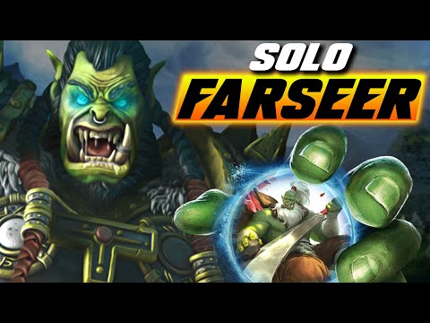SOLO FARSEER - "I have seen the future, and you are not in it" - WC3 - Grubby