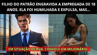 GRÁVIDA E EXPULSA. ELA FICA SEM LAR, MAS DEVOLVE OS DOCUMENTOS DE UM MILIONÁRIO E ISSO