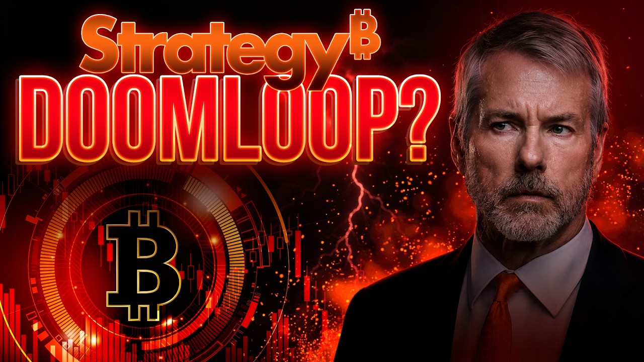 Michael Saylor in a Doomloop?🔥Strategy $STRC Collapse Crashing Bitcoin!?🚨