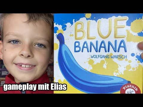 Blue Banana (Piatnik) - ab 10 Jahre - gameplay - da muss der Jörg jetzt durch!
