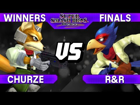 Smash Melee - Churze (Fox) vs R&R (Falco) - S@LT 144 Winners Finals
