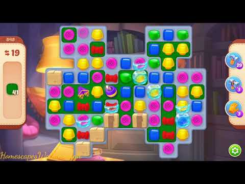 Homescapes Level 848 Walkthrough