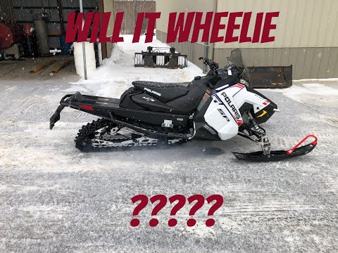 2020 Polaris Indy 600 SP 137 demo ride