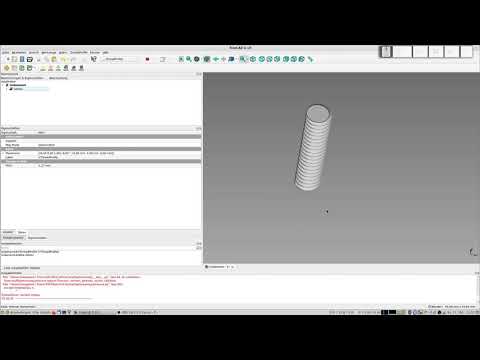Freecad-Tutorial - Gewinde mit ThreadProfile-Workbench