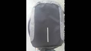 תיק נגד גניבות עם טעינת USB משולב נגד מים