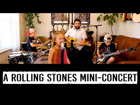 Colt Clark and the Quarantine Kids play a Rolling Stones Mini-Concert