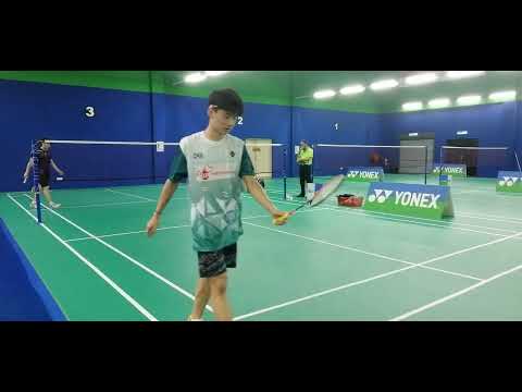 Badminton Final Men's Single Open Vsmash Aexclusive Season 2 Tour - Darrell Chew Vs Goh Yi Qin