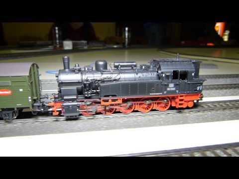 28. Stummi-Treff WN,  19 - BR 94 1343 (Märklin 37160) mit vier gedeckten Güterwagen