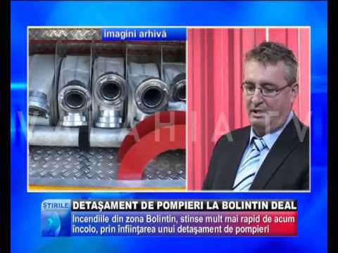 DETAŞAMENT DE POMPIERI LA BOLINTIN DEAL