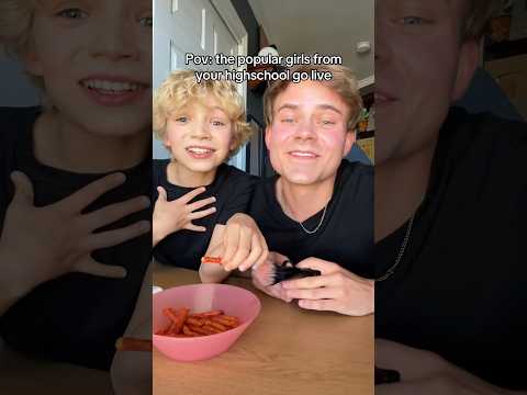 Pov: the popular girls go live