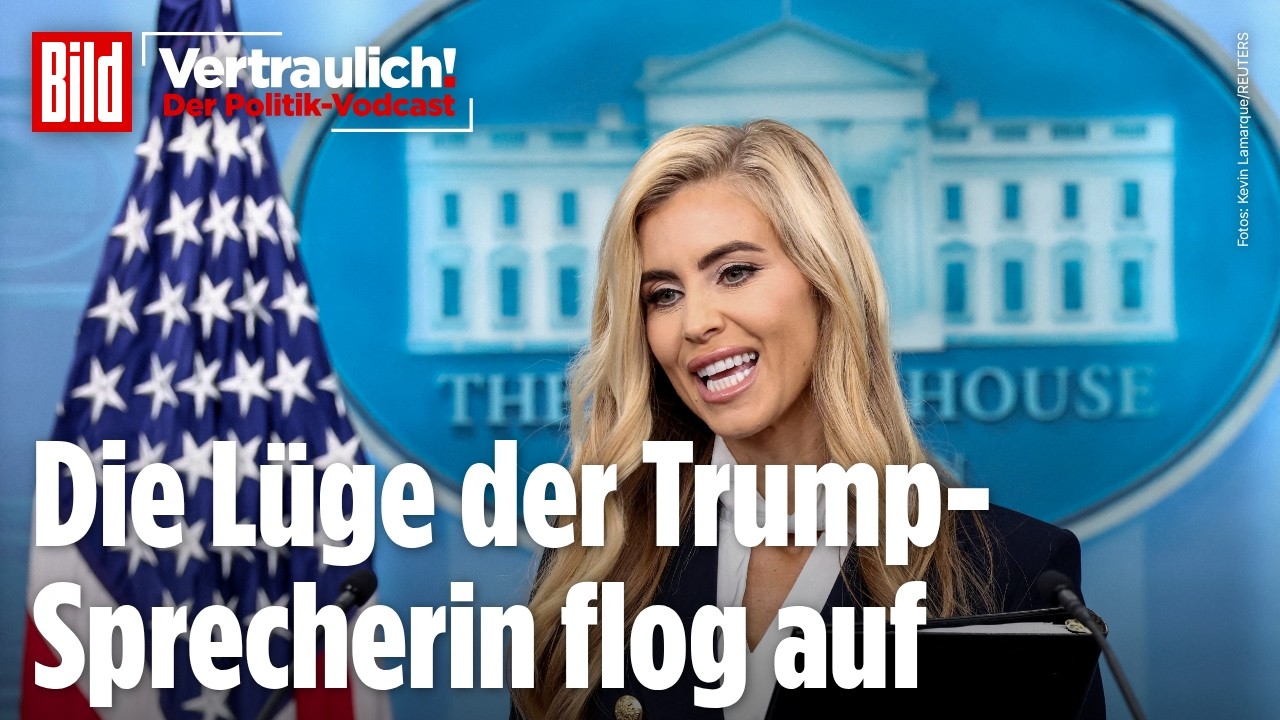 BLAMAGE IM WEISSEN HAUS: Trumps neue Sprecherin Katie Zacharia gesteht Prüfungs-Pleite
