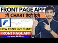 Front Page mei Chart Kaise Dekhe | Paper Trading App | Best Paper Trading App | Front Page App