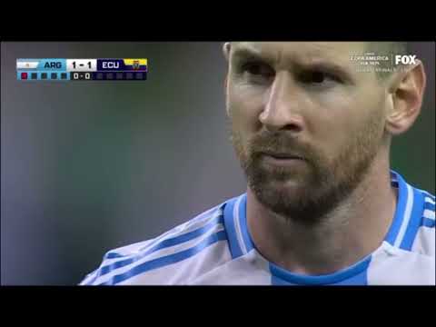 Argentina vs Ecuador penalty shootout