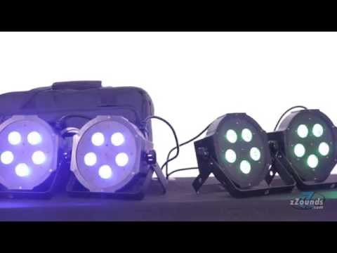 zZounds.com: American DJ Mega Flat Tri Pak Stage Lighting System