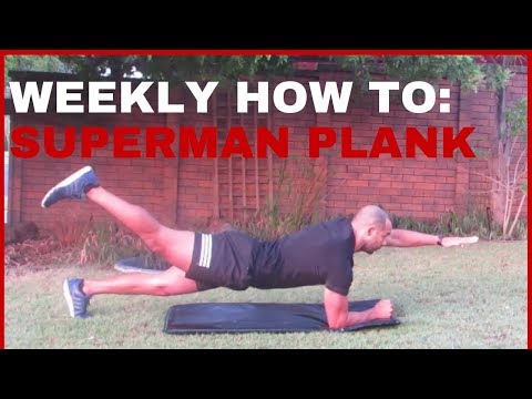 How to do a Superman Plank