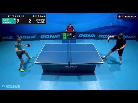 17:35 Ruslan Lazebnyi - Oleksandr Ivashkin 02.09.2023 TT Euro.Cup Ukraine  Star. Table 4