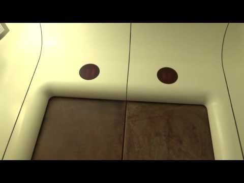 2x Amazing Old 1974 M.A.N. Traction Elevators@Herlev Hospital, Herlev, Copenhagen, Denmark