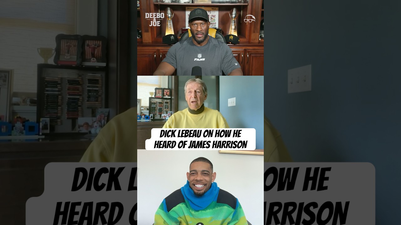 Coach LeBeau on this first time he heard of James Harrison 👀 #DeeboAndJoe #Steelers #NFL