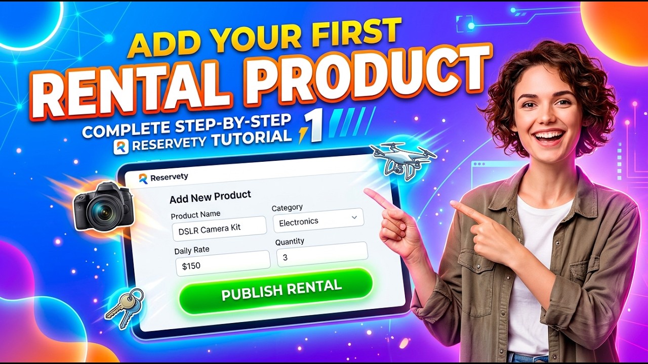Add Your First Rental Product