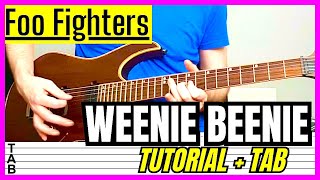 Foo Fighters - Weenie Beenie (Guitar Cover) Lesson | Tab | Tutorial