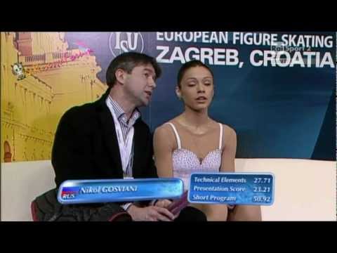 ISU ZAGREB 2013 -12/37-  LADIES SP - Nikol GOSVIANI - 25.01.2013