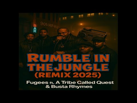 🔥🎧"Rumble in the Jungle (Remix 2025) – Fugees ft. A Tribe Called Quest & Busta Rhymes"