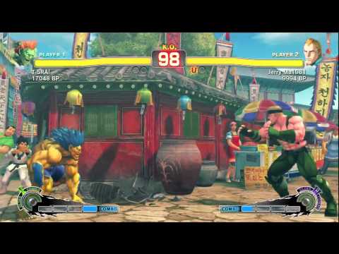 SSF4: T SRAI (Blanka) VS Jerry Ma (Abel)