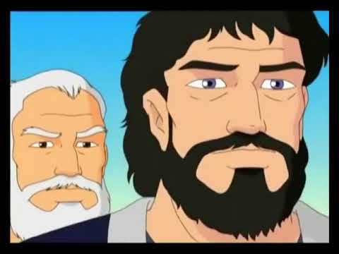 A13) Desene Vechiul Testament ep Moise Foc în deșert ep 13