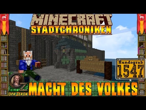 Minecraft⛏Stadtchroniken [#1547] Macht des Volkes [HD+Deutsch]
