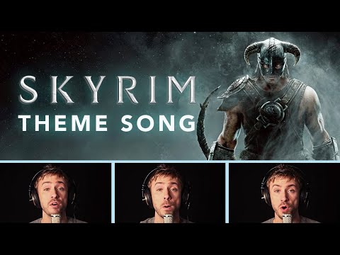 Skyrim Theme - Full (Dovahkiin Song)  Peter Hollens - A cappella Style