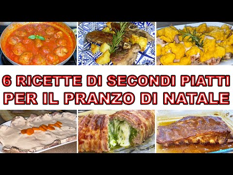 6 secondi piatti per il pranzo di Natale