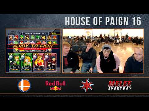 House of Paign 16 - FoxCapacitor & Blendtec vs. WhangChang & Dart! - SSBM - WR2