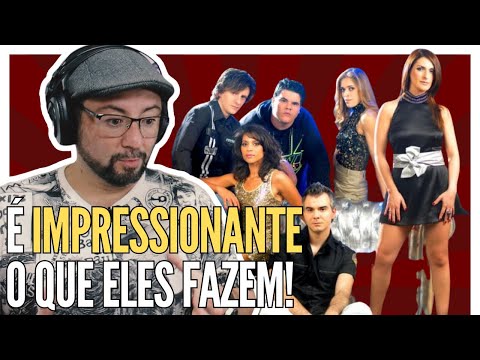 Músico brasileiro conhecendo o som dos SANTAMARIA - AMAR QUERER ACREDITAR