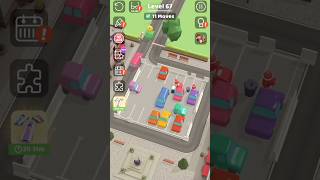PARKING JAM 3D LEVEL-67 | PARKING JAM 3D #viral #gaming #parkingjam3d #67 #mqehgaming #shortsfeed
