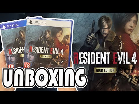 Resident Evil 4 Gold Edition (PS4/PS5) Unboxing