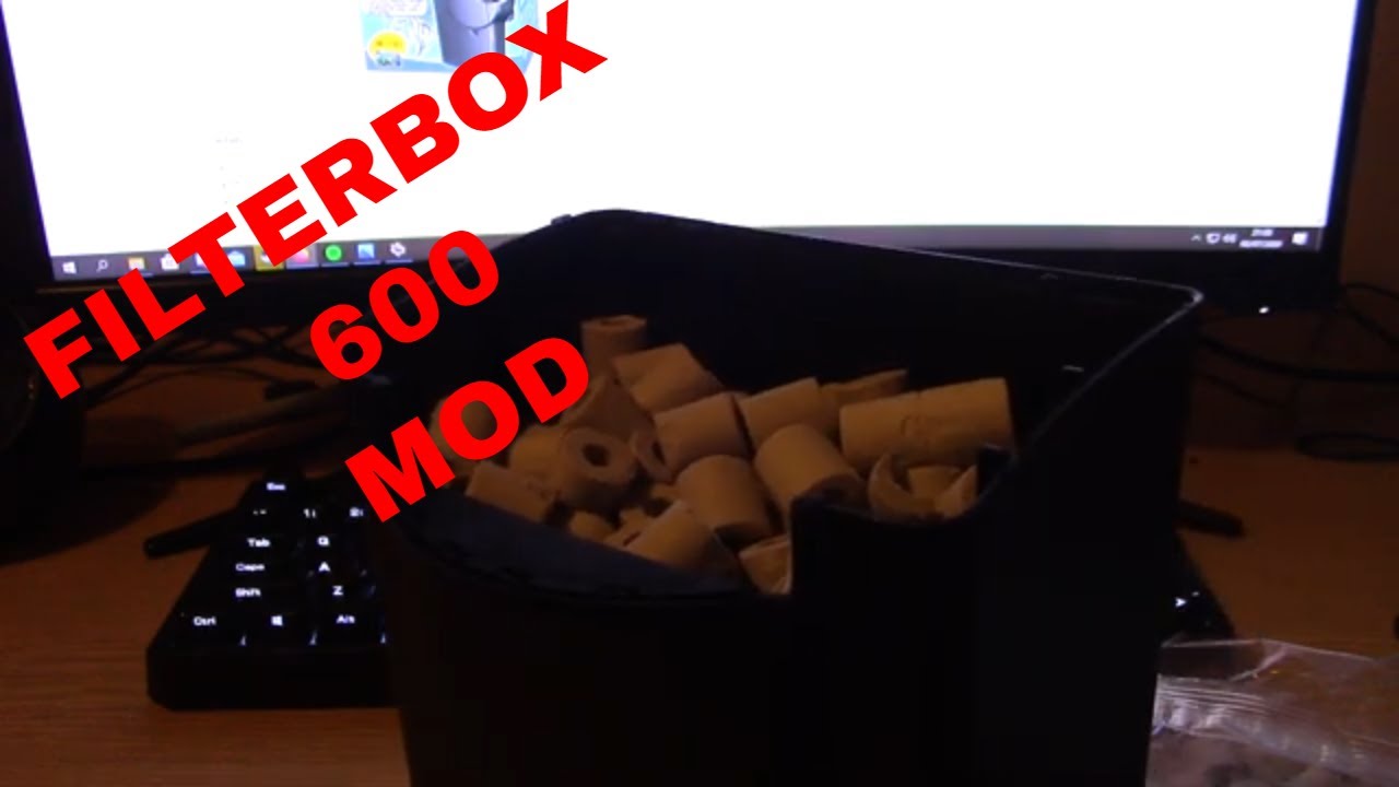 Tetra Filterbox 600 Filter Media Mod