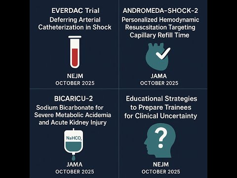 Arterial Lines, Capillary Refill Time, and Bicarbonate in AKI — This Week in PulmCCM