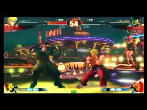 SF4:Wao (Ke) vs Nobu (Ve) - Esaka Navel - 13-06-2009