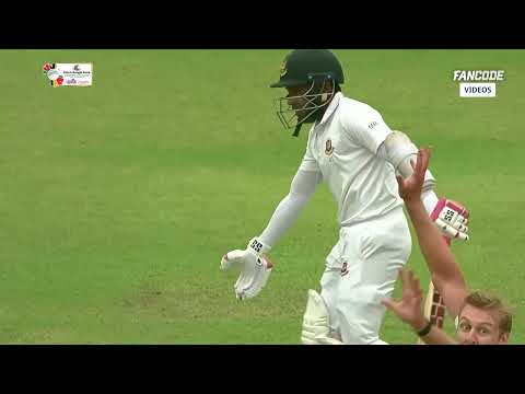 Mushfiqur Rahim out 'Obstructing The Field' | Bangladesh v New Zealand | 2nd Test | Live on FanCode