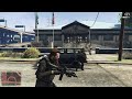 GTA 5 Michael Franklin Trevor S La Mesa Police Station Massacre Ten Star Escape