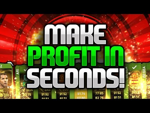 FIFA 15/16 Ultimate Team : CRAZY NO RISK TRADING METHOD! INSTANT PROFIT!