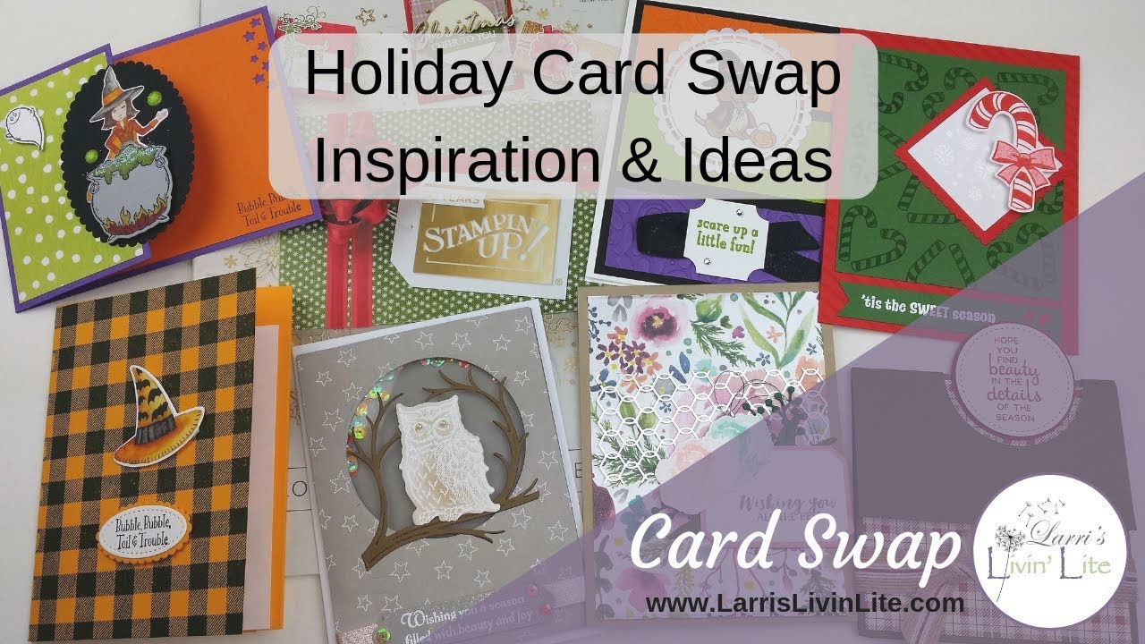 7 Inspirational Card Ideas | Card Swap Ideas | Stampin Up Fun | DIY Designer Cards