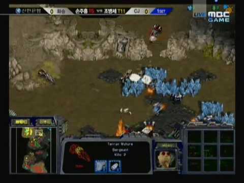 Lomo vs Skyhigh - Hwaseung Oz vs CJ Entus Day 1 Set 1 @ Shinhan Bank 08-09 Proleague Playoffs Ro3