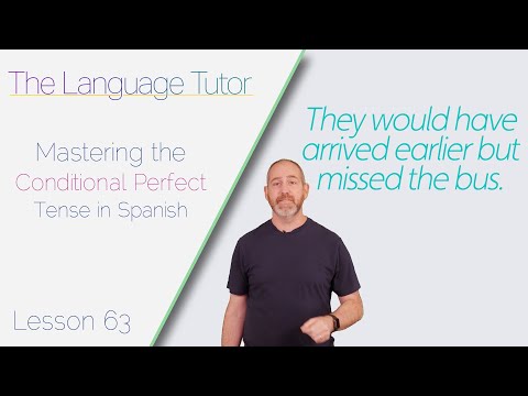 Mastering the Conditional Perfect Tense in Spanish | The Language Tutor *Lesson 63*
