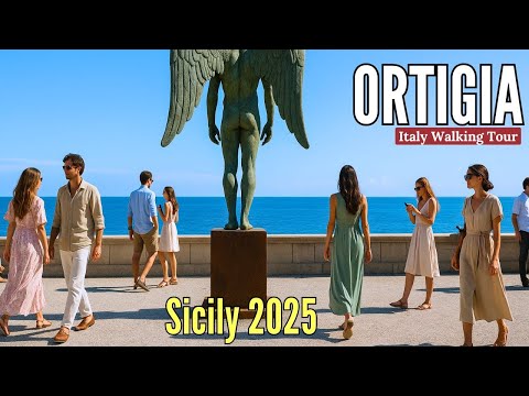 Ortigia Island in Siracusa 🇮🇹 | 4K Tour of Sicily’s Most Beautiful Coastal Town